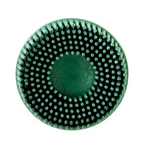 green, bristle disc, 50 grit, roloc, 3M